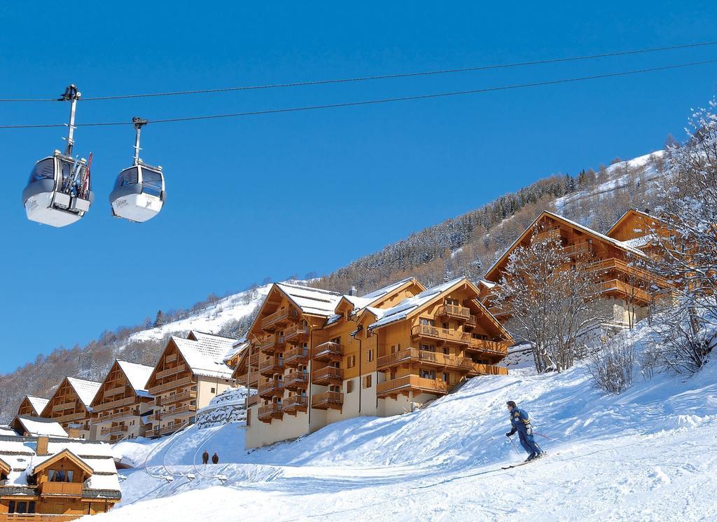 Residence Odalys Le Hameau Et Les Chalets De La Vallee D'Or Valloire Bagian luar foto